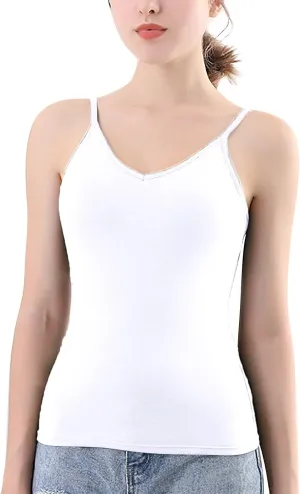 2025 Yoga Racerback Tank Top for Women with Built in Bra,Women's Padded Sports Bra Fitness Workout Running Shirts