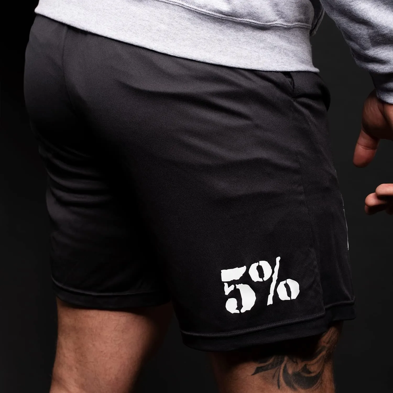 5% Nutrition Rich Piana Gym Workout Basketball Shorts for Men Lightweight Quick Dry Fit Bodybuilding Weightlifting