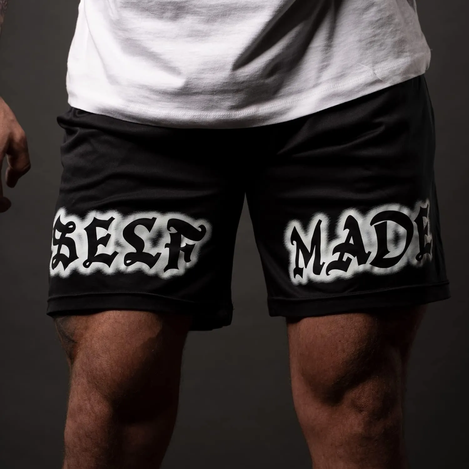 5% Nutrition Rich Piana Gym Workout Basketball Shorts for Men Lightweight Quick Dry Fit Bodybuilding Weightlifting