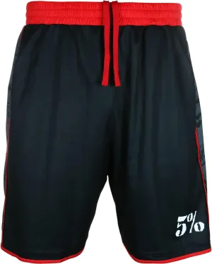 5% Nutrition Rich Piana Gym Workout Basketball Shorts for Men Lightweight Quick Dry Fit Bodybuilding Weightlifting