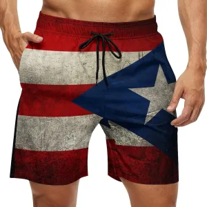 Aeoiba Mens Swim Trunks Quick Dry Board Shorts with Mesh Lining Beach Swimwear Bathing Suits