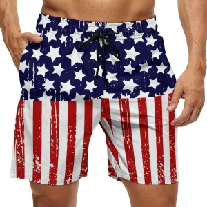 Aeoiba Mens Swim Trunks Quick Dry Board Shorts with Mesh Lining Beach Swimwear Bathing Suits