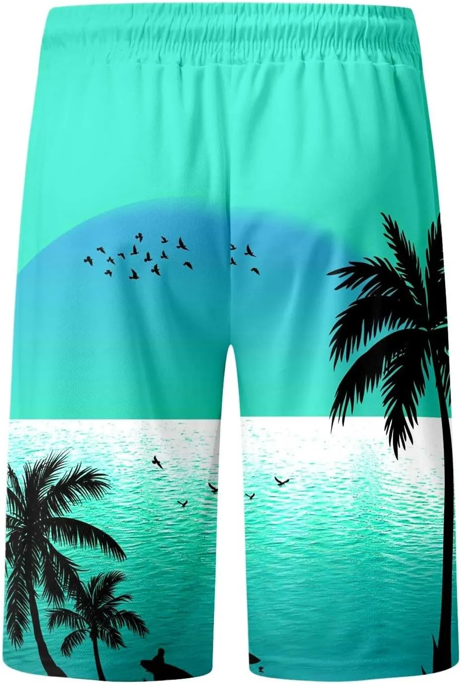 Alalaso Mens Summer Swim Trunks Quick Dry Hawaii Surf Boardshorts Holiday Bathing Suit Shorts with Mesh Lining