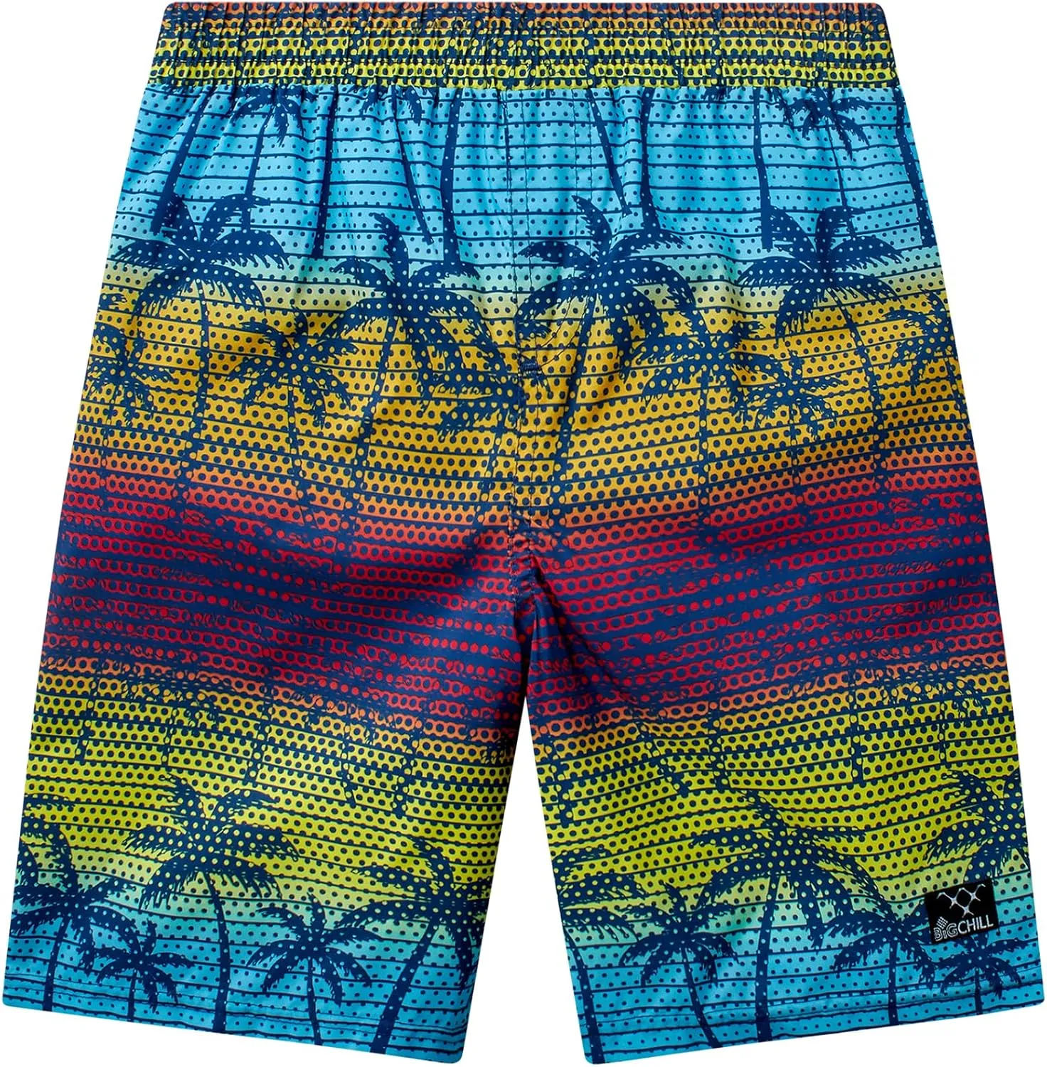 Big Chill Boys Rash Guard Set - 2 Piece UPF 50  Quick Dry Short Sleeve Swim Shirt and Swim Trunks for Boys (Sizes: 4-14)
