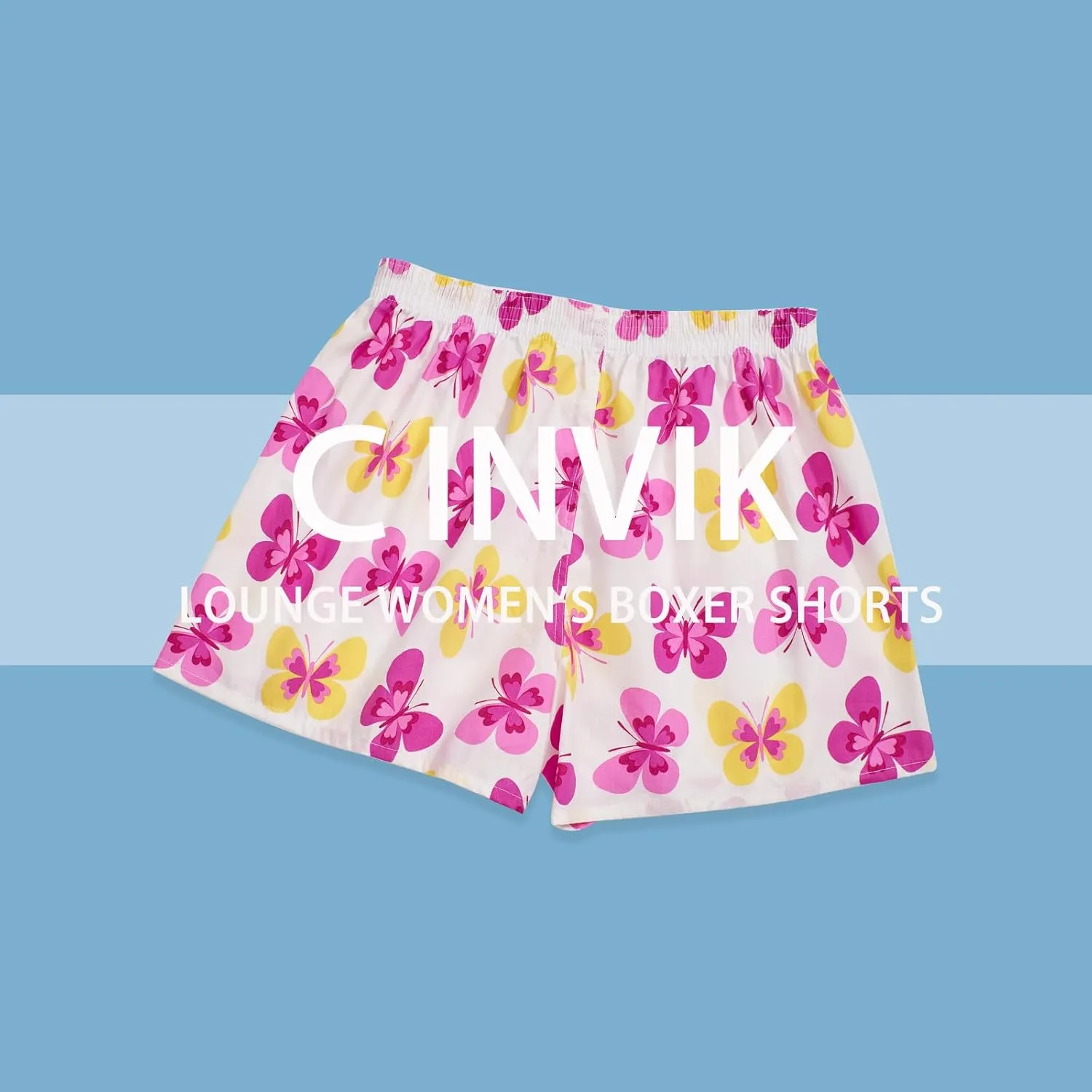 Boxer for Women Pj Boxers 100 Cotton Gingham Ladies Boxers Print Y2k Checkered Striped Shorts Plaid Camo Pjs