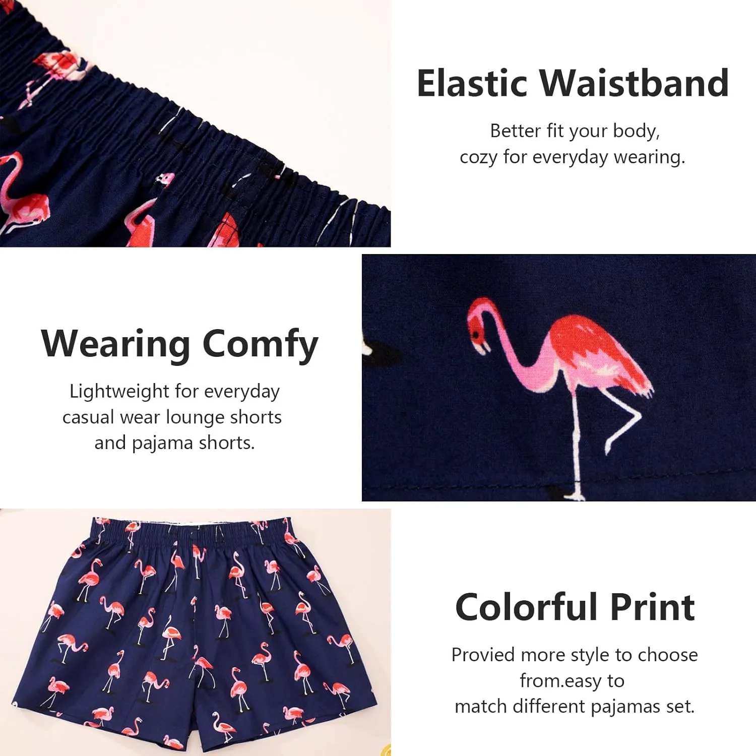 Boxer for Women Pj Boxers 100 Cotton Gingham Ladies Boxers Print Y2k Checkered Striped Shorts Plaid Camo Pjs