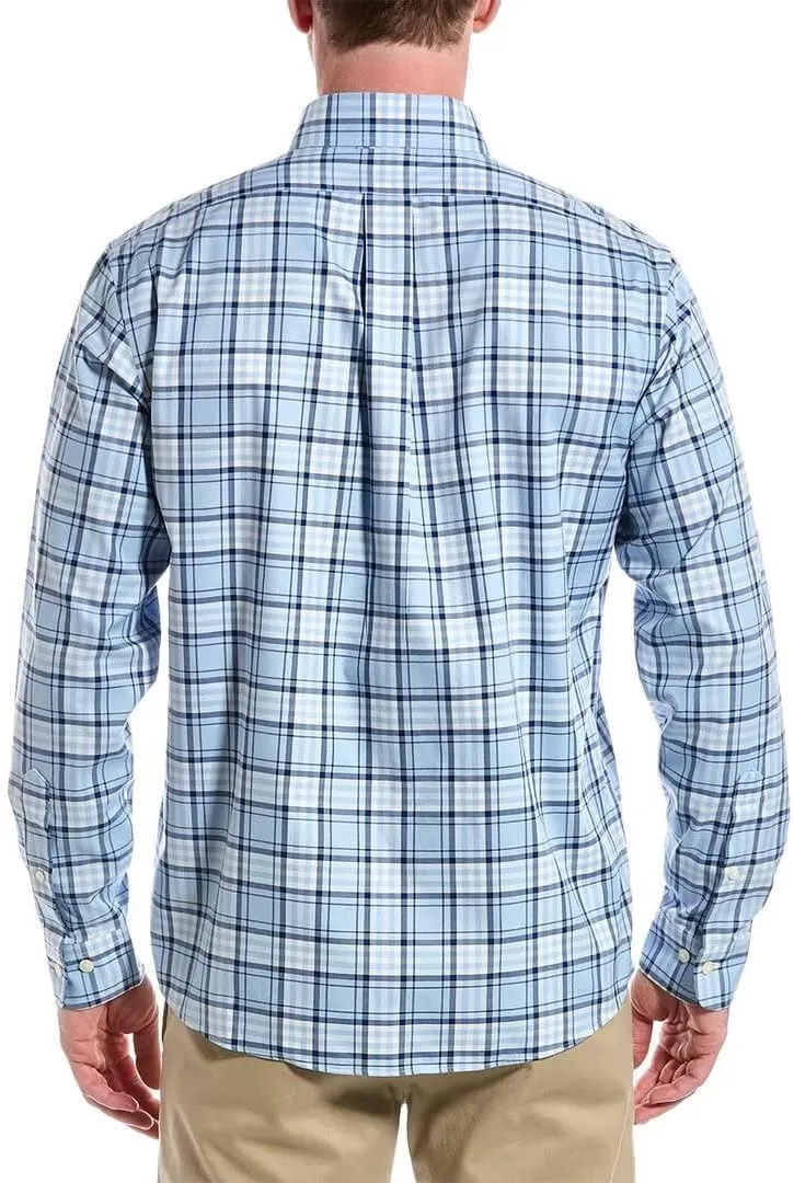 Brooks Brothers Men's Non-Iron Long Sleeve Button Down Sport Shirt