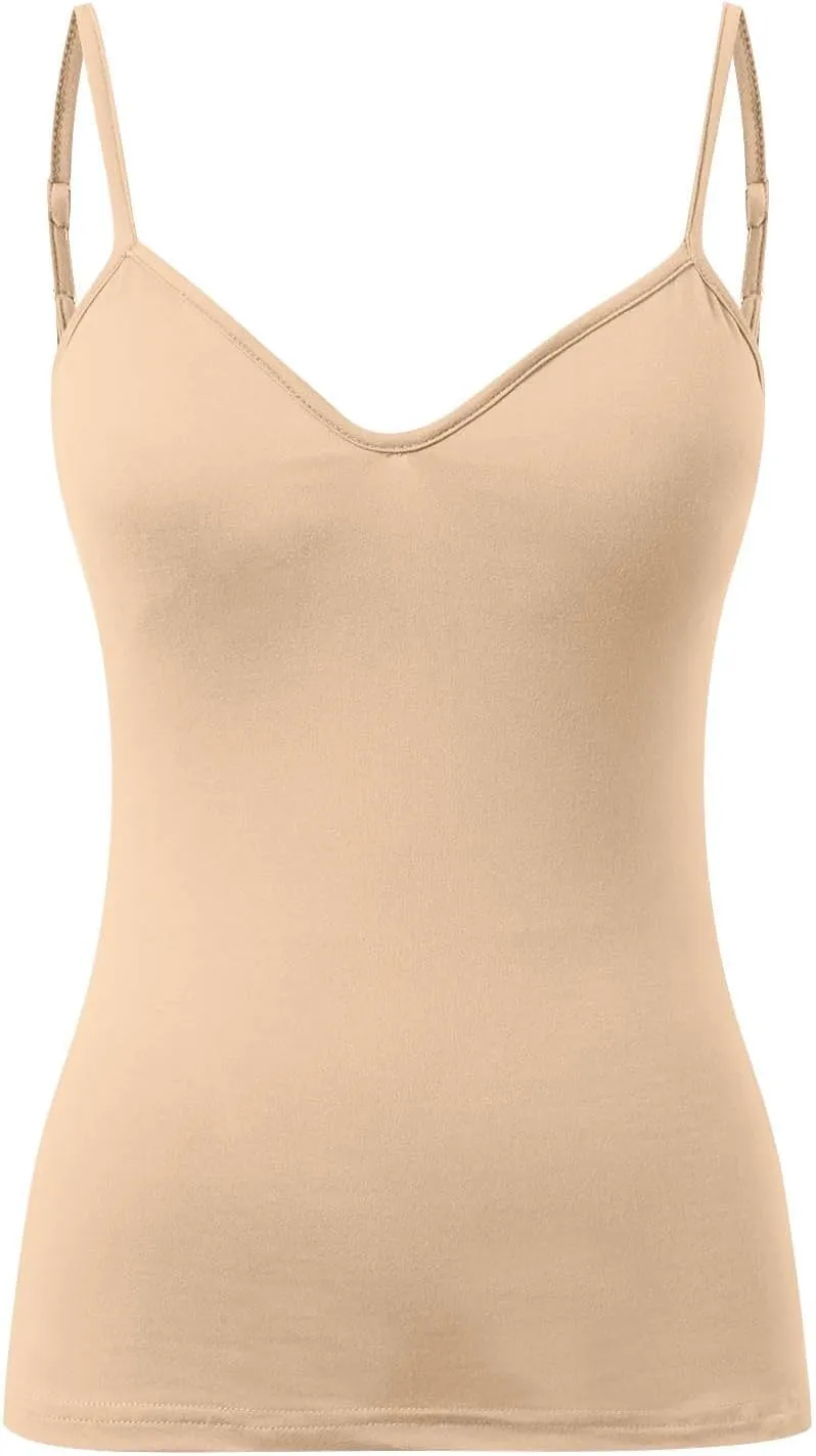 Camisole Tops for Women Summer Racerback Soft Casual Tank Tops with Built in Bra Workout Yoga Shirts