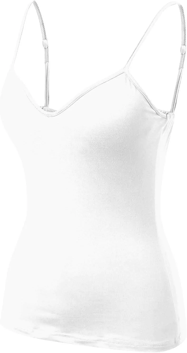 Camisole Tops for Women Summer Racerback Soft Casual Tank Tops with Built in Bra Workout Yoga Shirts