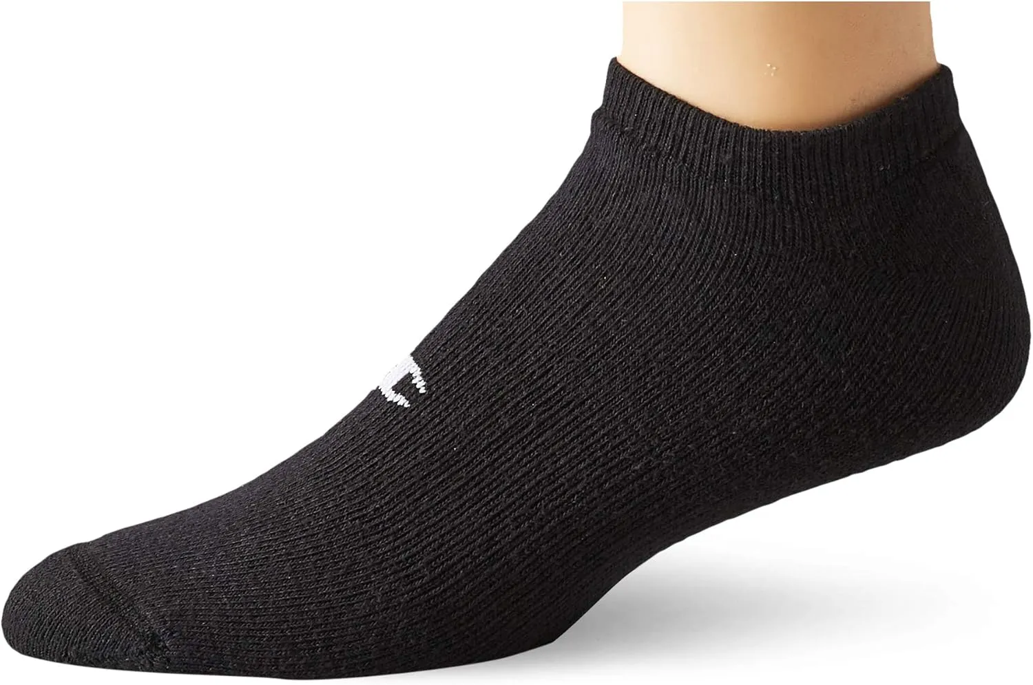 Champion Men's Double Dry 6-Pair Pack Cotton-Rich Low Cut Socks