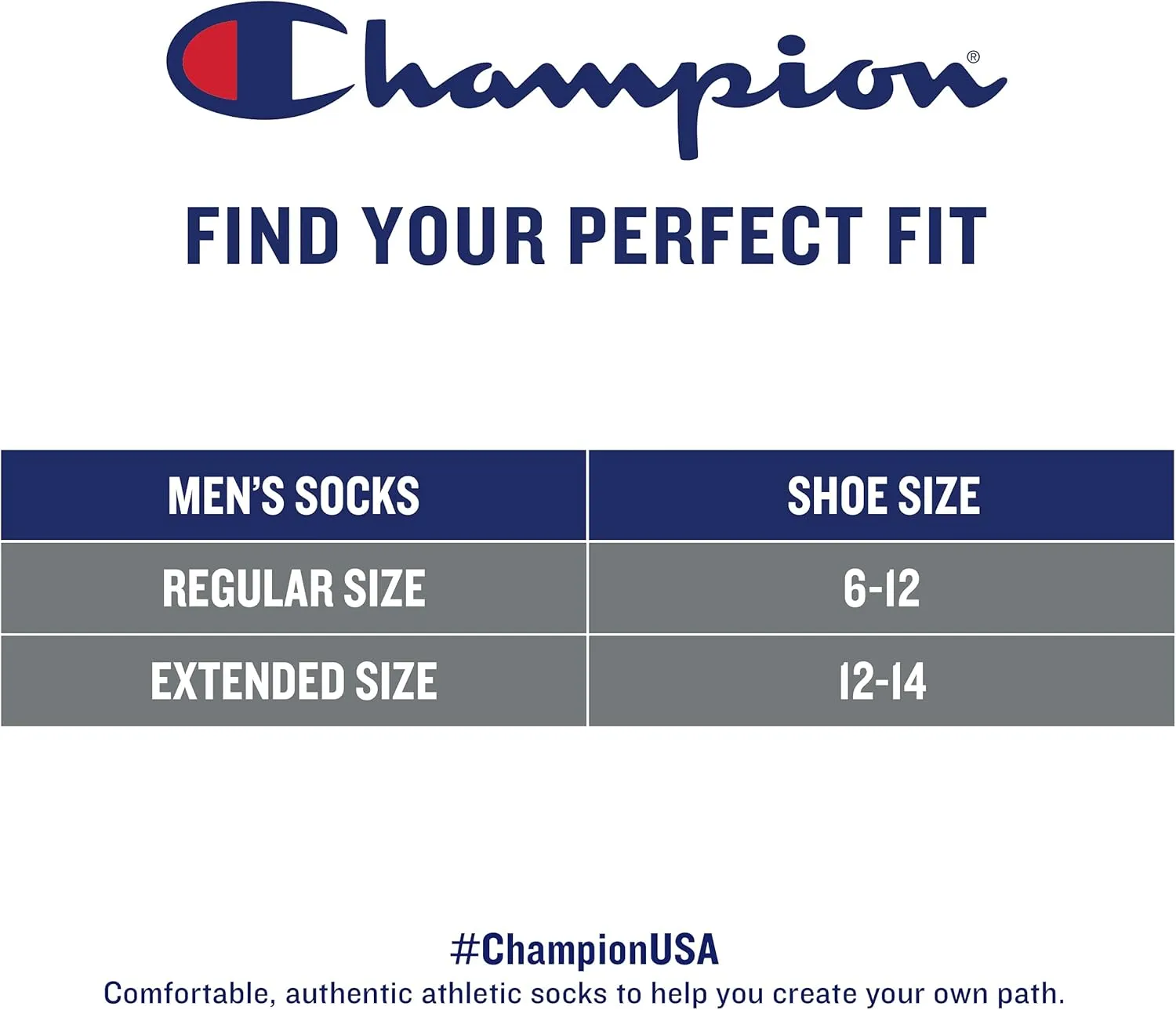Champion Men's Double Dry 6-Pair Pack Cotton-Rich Low Cut Socks