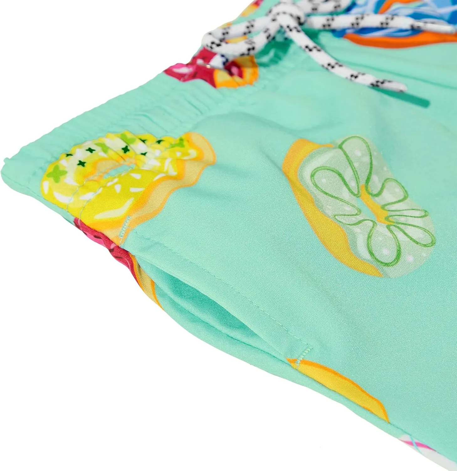 Durio Boys' Swim Trunks - Quick Dry Board Shorts with Stretchy Fabric
