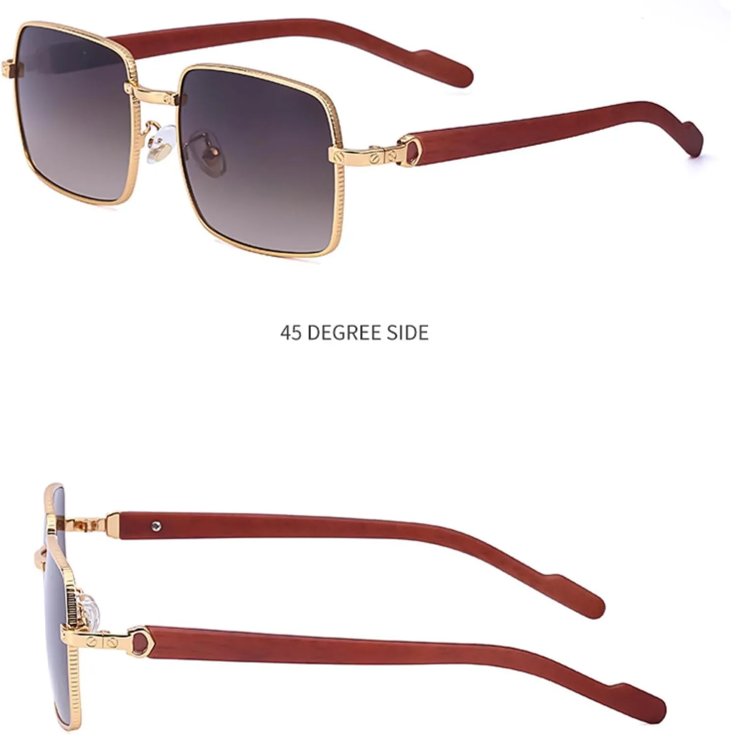 Elegant Woman's Trendy Fashion Sunglasses Female Luxury Vintage Classic Sun Glasses