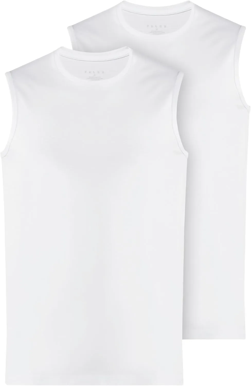 FALKE Men's Daily Comfort Crew Neck Muscle Shirt 2-Pack