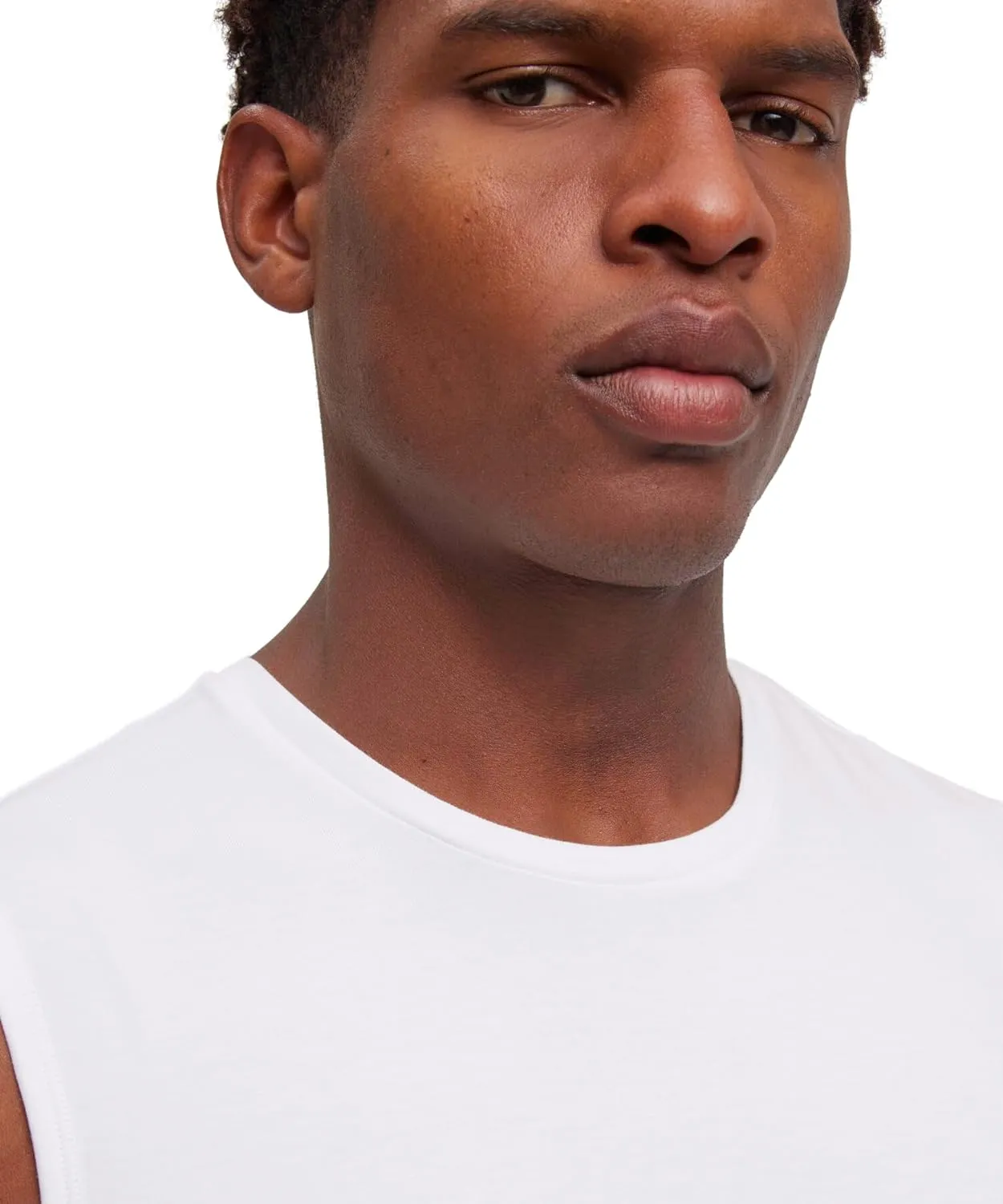 FALKE Men's Daily Comfort Crew Neck Muscle Shirt 2-Pack