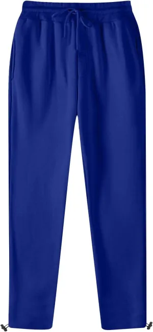 Fleece Lined Sweatpants Men Loose Fit Jogger Pull On Elastic Waist Drawstring Athletic Pants with Pockets