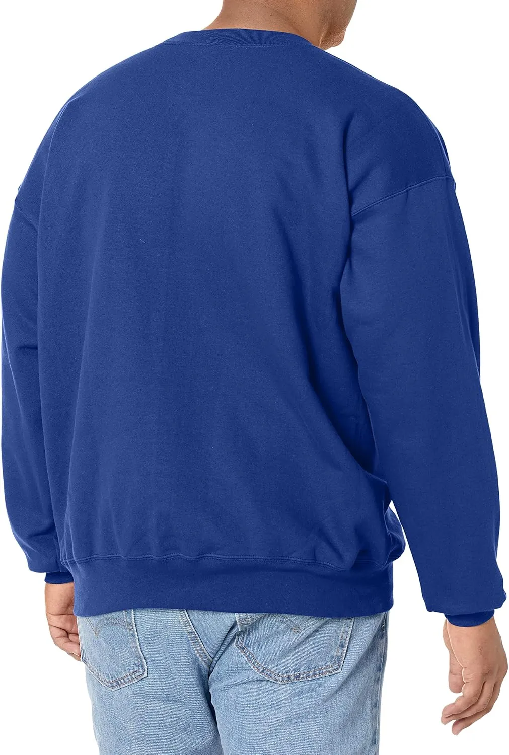 Hanes Men's Sweatshirt, Heavyweight Fleece Sweatshirt, Crewneck Pullover for Men