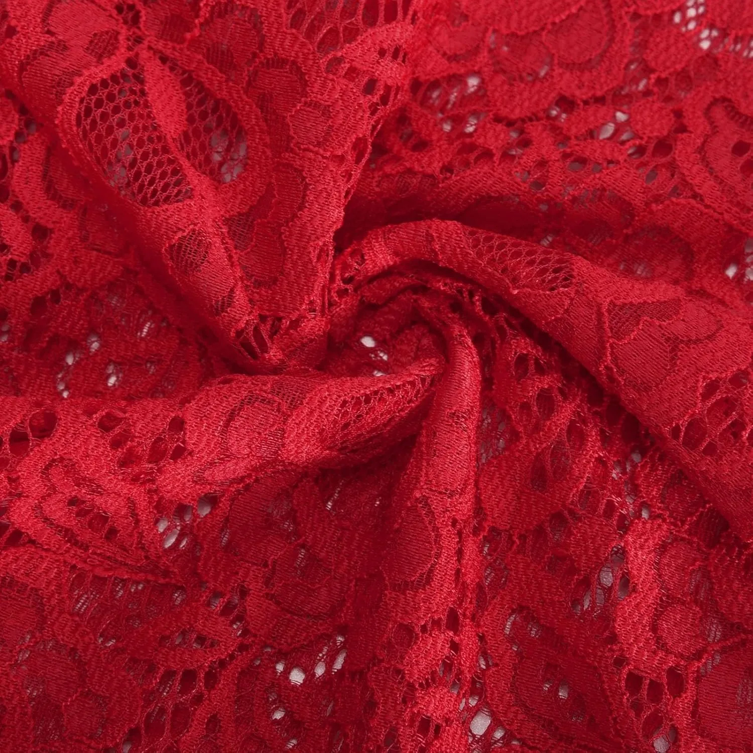 HGps8w Women's Floral Lace 3/4 Sleeve Cardigans Lightweight Open Front Soft Cropped Blouses Casual Summer Coverups