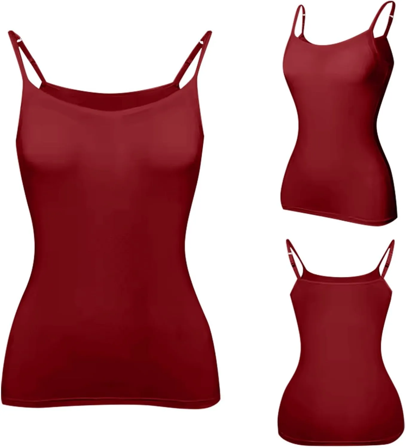 HTHLVMD Cotton Shelf Bra Camisoles Ladies Cute Summer Off The Shoulder Tank Tops Coloured Soft Slims Camisole