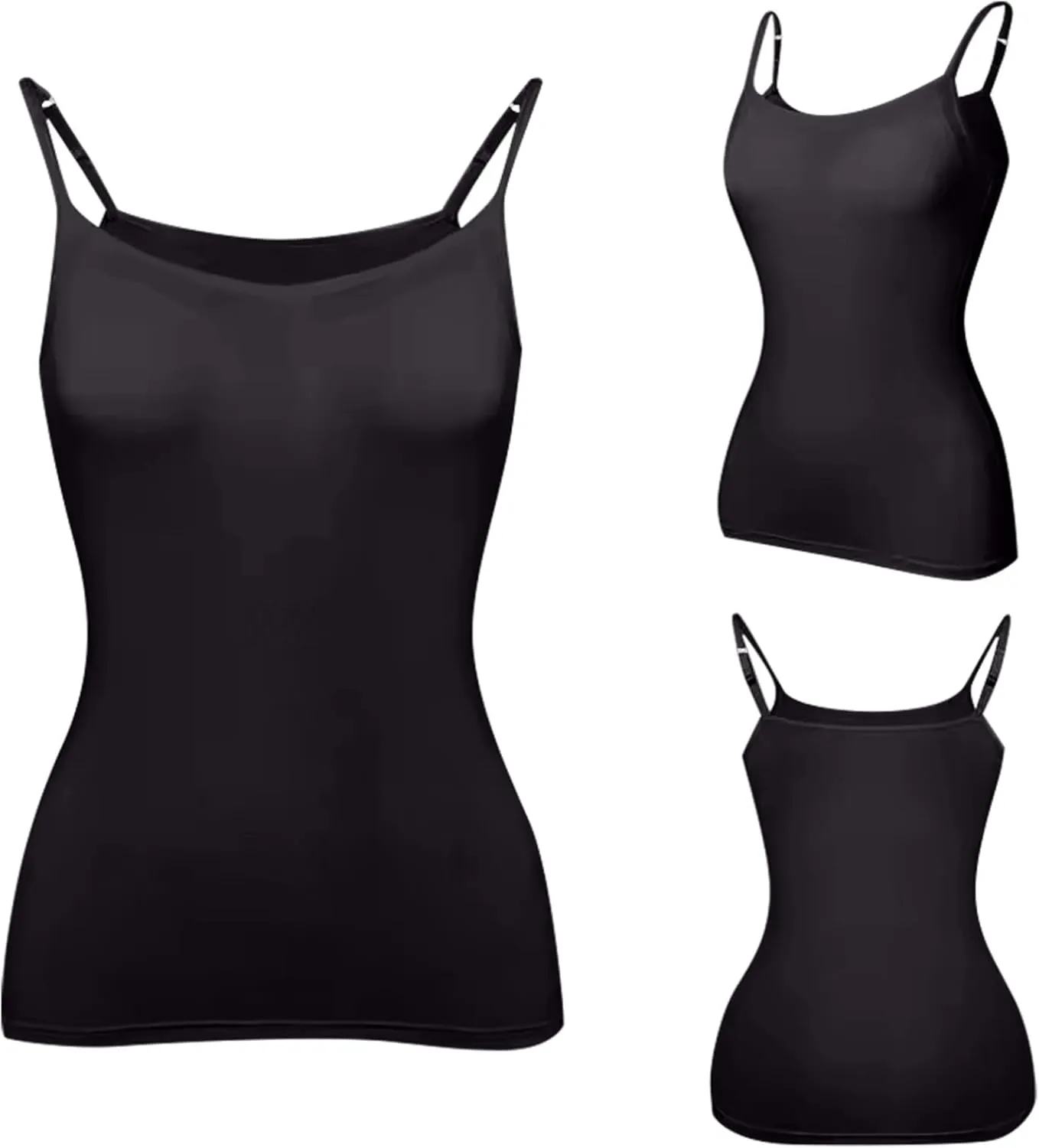 HTHLVMD Cotton Shelf Bra Camisoles Ladies Kawaii Summer Off The Shoulder Tank Tops Coloured Soft Slims Camisole