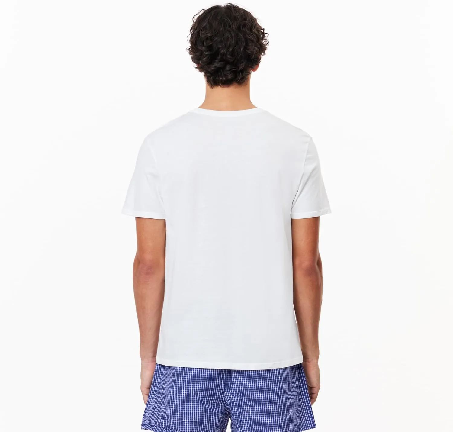 Lacoste Men's 100% Cotton Regular Fit Crew Neck T-Shirt, 3-Pack