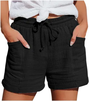 LCMTWX Golf Shorts Casual Pants High-Waist Sports Loose Shorts Casual Fashion Pants Golf Shorts Yoga Shorts for Women Women