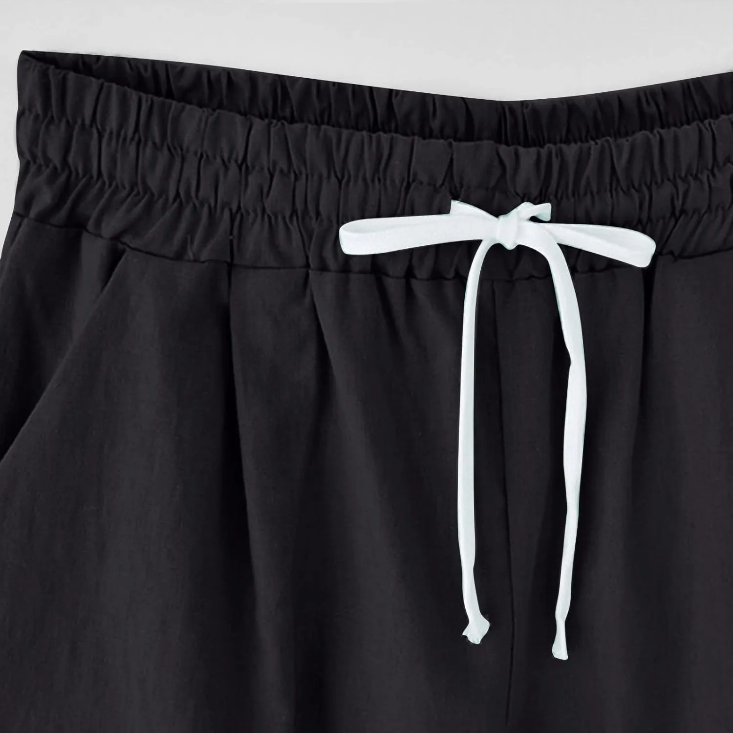 LCMTWX Yoga Shorts for Women High Waist Pants Straight Leg Sports Casual Loose Shorts Yoga Shorts for Women Swim Shorts