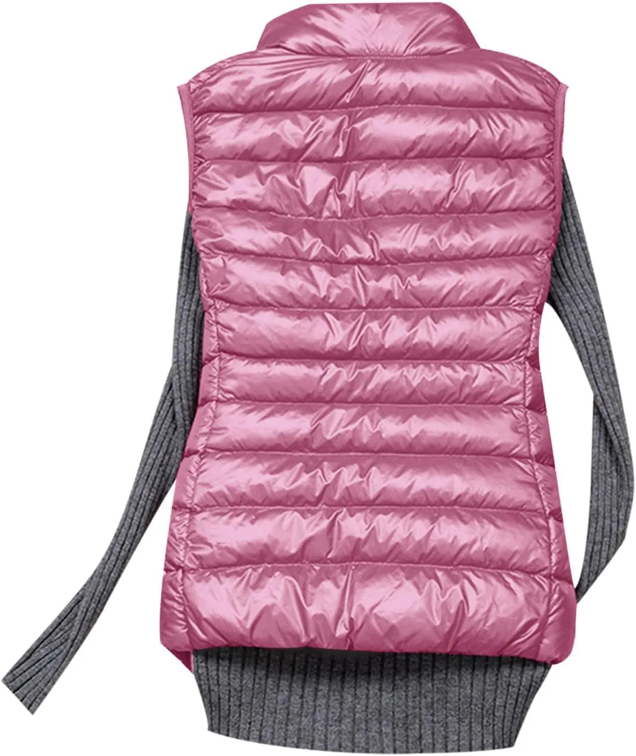 Light Weight Down Jacket for Women Packable Soft Full Zip Puffer Jacket with Hood Winter Autumn Coats Jackets Women