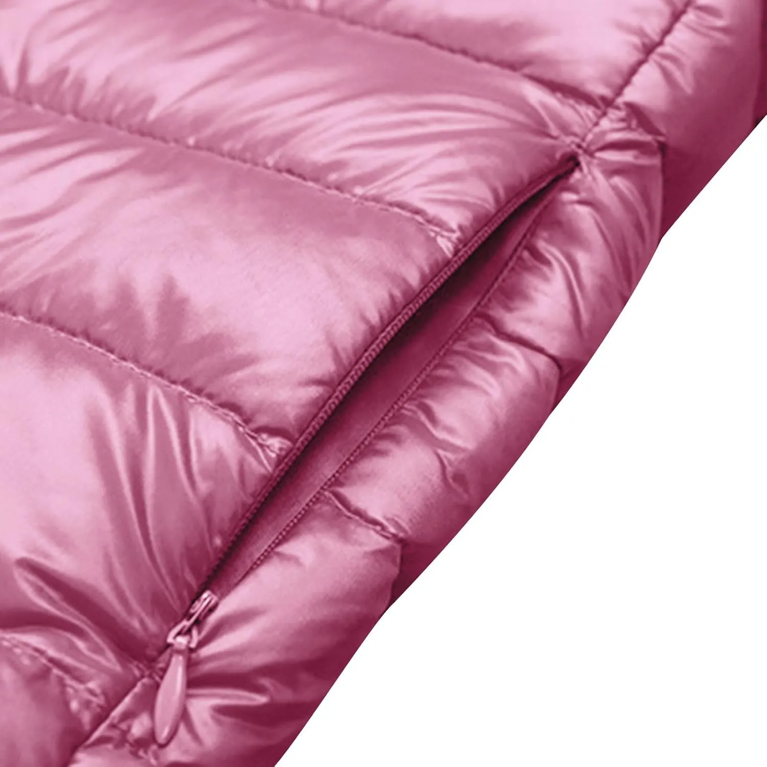 Light Weight Down Jacket for Women Packable Soft Full Zip Puffer Jacket with Hood Winter Autumn Coats Jackets Women