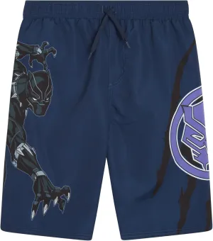 Marvel Boys Swim Trunks - Avengers Spiderman Captain America Hulk Iron Man Black Panther UPF 50  Quick Dry Boys Swim Shorts