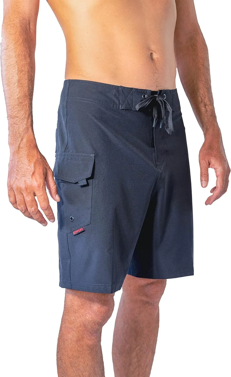 Maui Rippers Men's 18"-19" 4-Way Stretch Boardshorts Swim Trunks