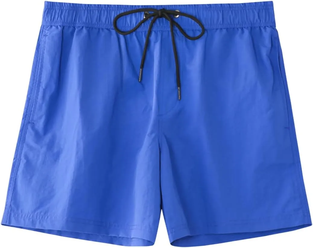 Men Swim Trunks Quick Dry Beach Bathing Suit Stretch Swim Shorts Swimsuit with Pockets
