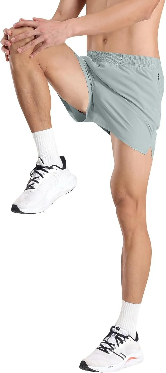 Men's Athletic Shorts Loose-Fit Lightweight Quick Dry Running Workout Gym Casual Shorts with Pockets