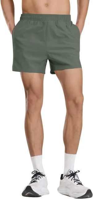 Men's Athletic Shorts Loose-Fit Lightweight Quick Dry Running Workout Gym Casual Shorts with Pockets