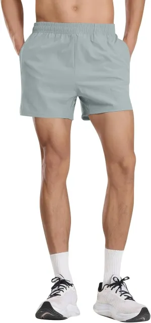 Men's Athletic Shorts Loose-Fit Lightweight Quick Dry Running Workout Gym Casual Shorts with Pockets