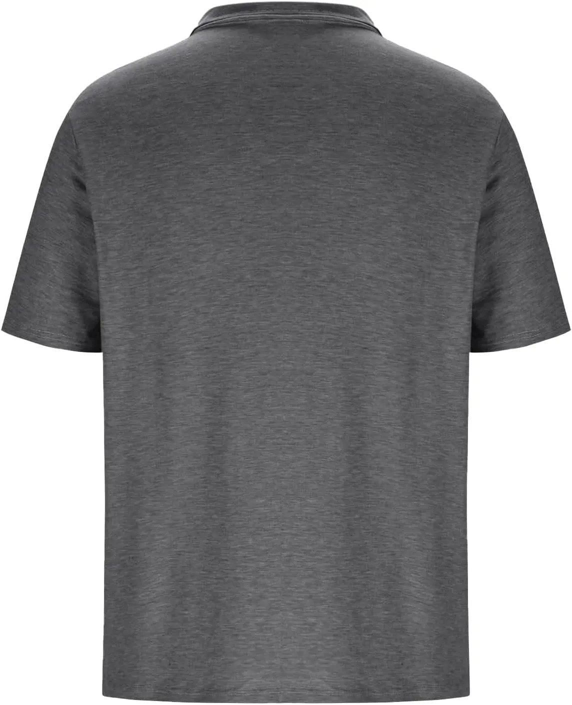 Men's Pique Polo Shirts Trendy Short Sleeve Quick Dry Performance Golf Shirt Summer Daily Casual Colalred T-Shirts