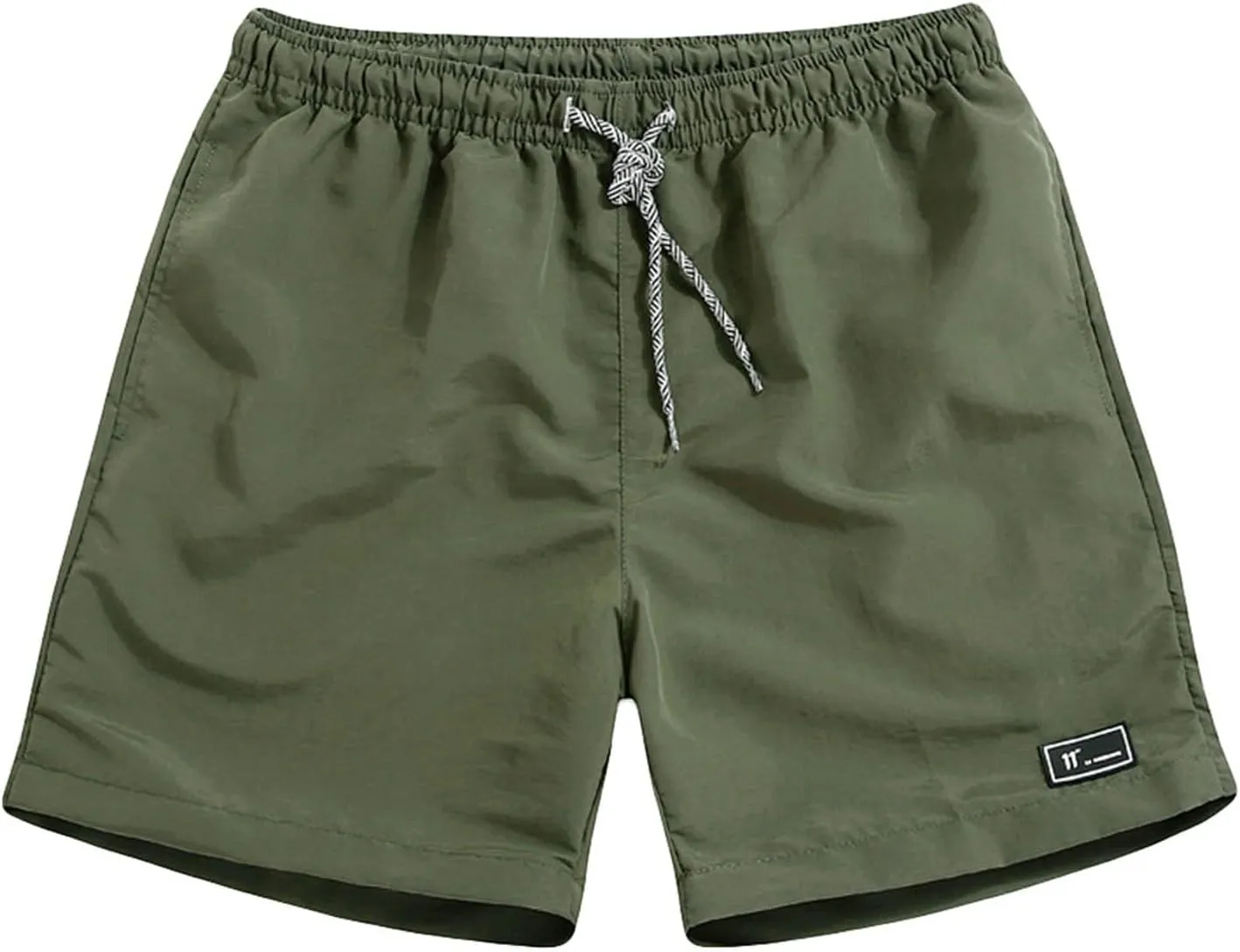 Men's Swim Trunks Quick Dry Beach Vacation Shorts Summer Board Sports Casual Swimwear Bathing Suit with Pocket