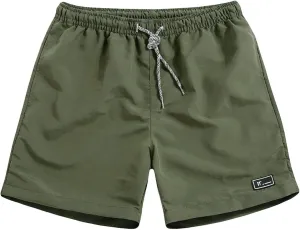 Men's Swim Trunks Short Pant Casual Loose Short Printed Floral Beach Casual Pants Men's 2 in 1 Bathing Suits