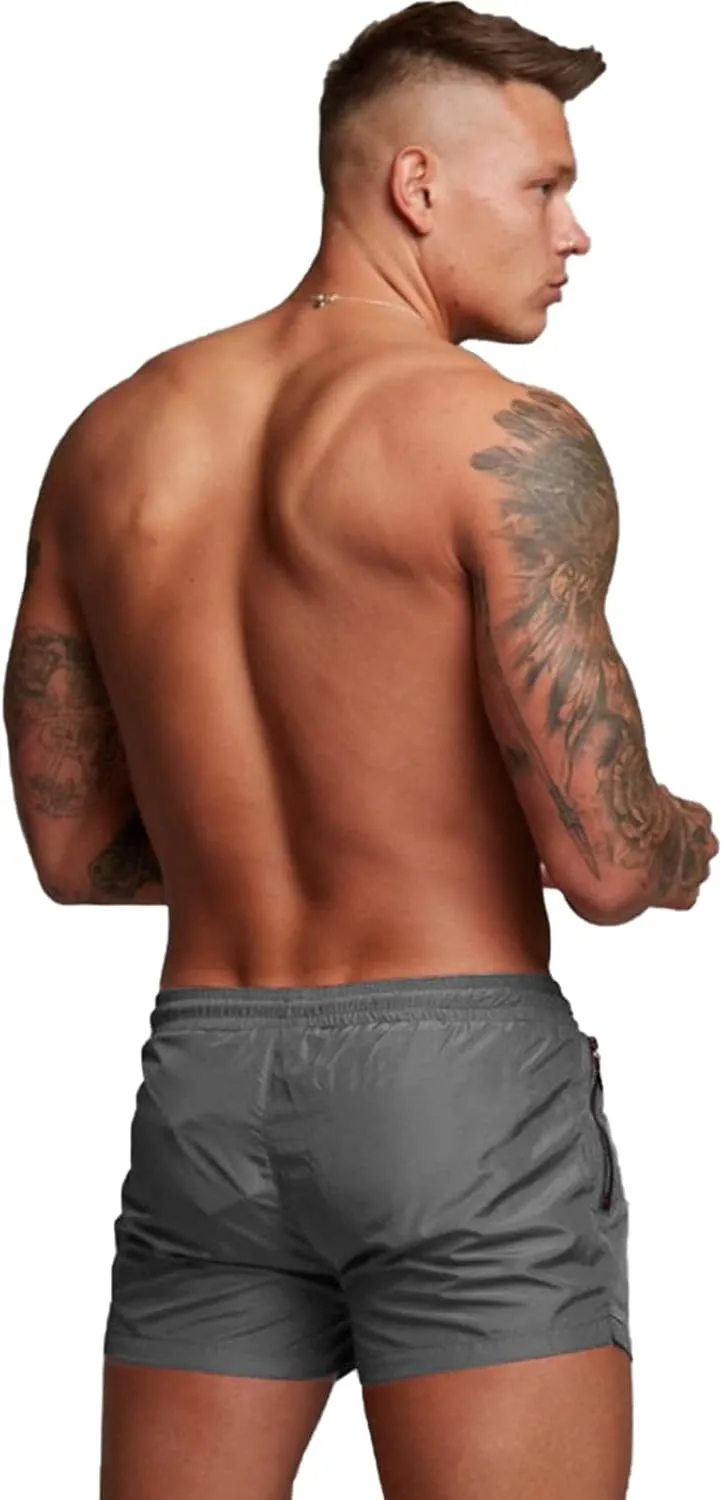 Men's Swimming Trunks,Summer Quick Dry Swimwear Shorts Pants for Beach Hotspring Surfing Casual Training Pants M-XXL