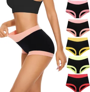 Migbean Boy Shorts Underwear for Women - Boxers for Women,womens Cotton Underwear,Boyshorts for Women,Cotton Boyshorts