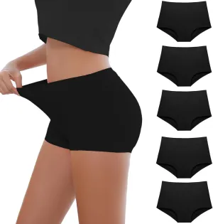 Migbean Boy Shorts Underwear for Women - Boxers for Women,womens Cotton Underwear,Boyshorts for Women,Cotton Boyshorts