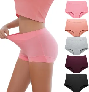 Migbean Boy Shorts Underwear for Women - Boxers for Women,womens Cotton Underwear,Boyshorts for Women,Cotton Boyshorts