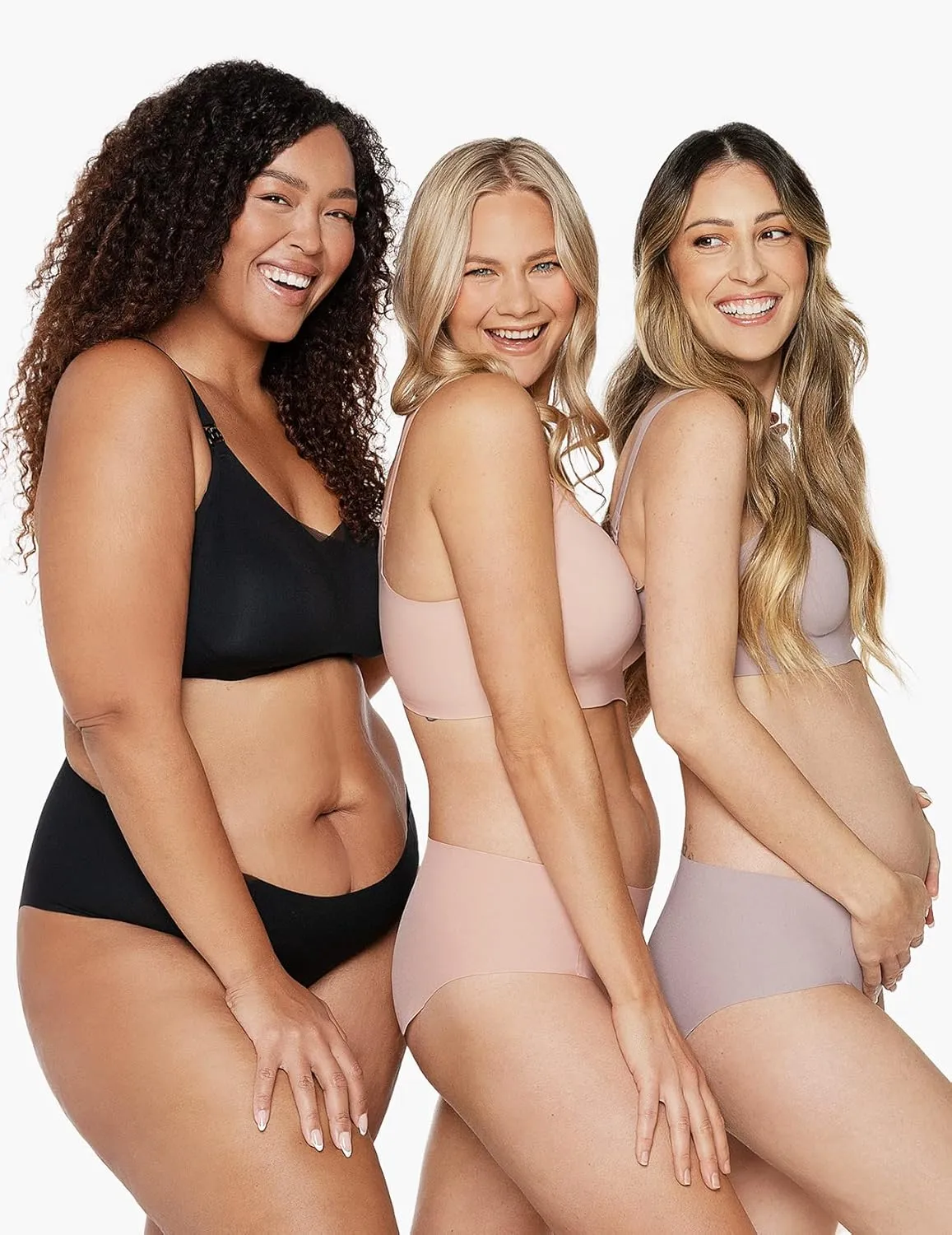 Momcozy Nursing Bras for Breastfeeding, Comfort Maternity Bra Buttery Soft Seamless Sleep Pregnancy Bra