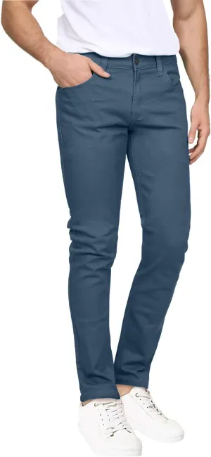 NE PEOPLE Mens Basic Classic Solid Color Skinny Fitted Stretch Jeans (26-40)