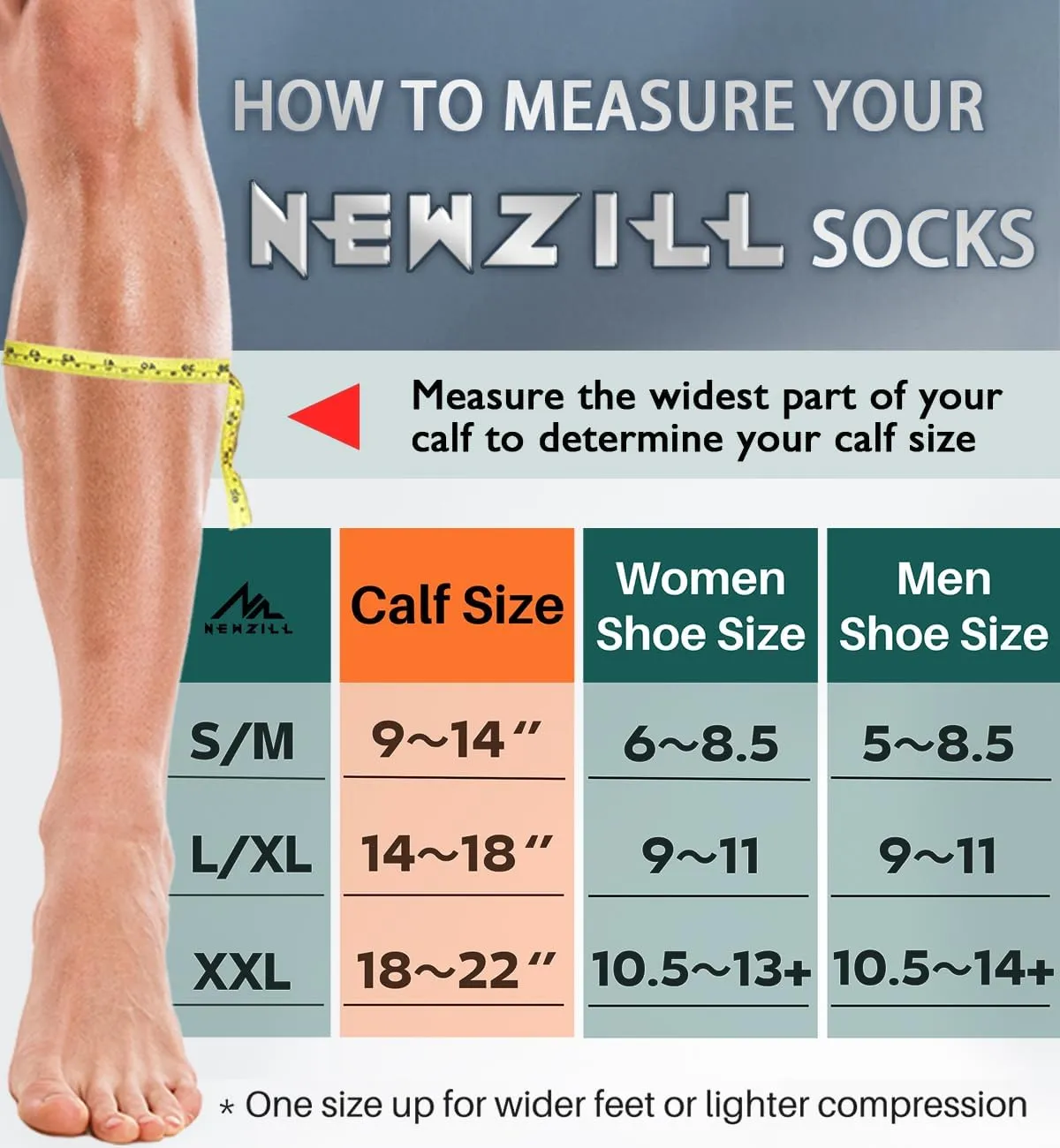 NEWZILL Compression Dress Socks for Men & Women | Cotton Rich Comfortable Socks 15-20mmHg | BEST Stockings for Business Casual Running Medical Athletic Edema Diabetic
