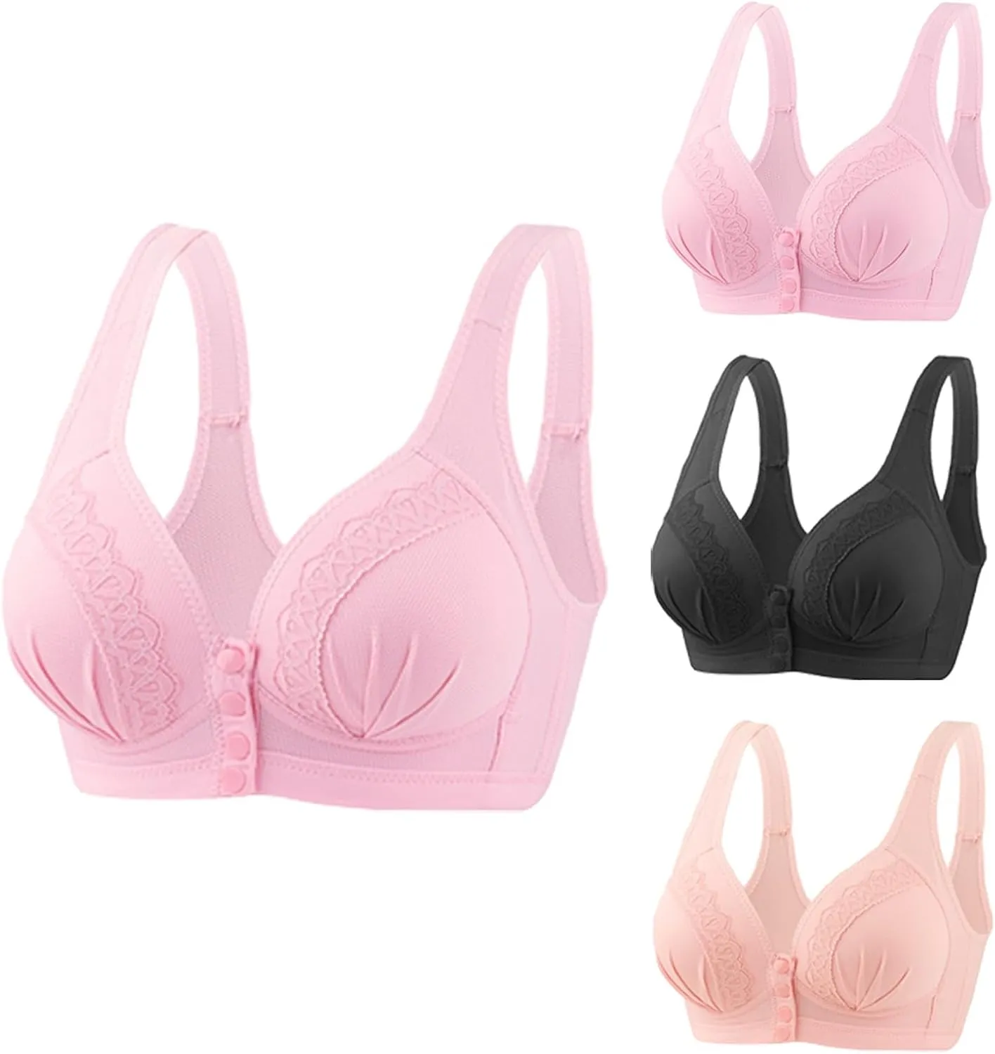 Nursing Bras for Breastfeeding Classic Pregnancy Bra Maternity Bra Breathable Nursing Bras Sleep Bra