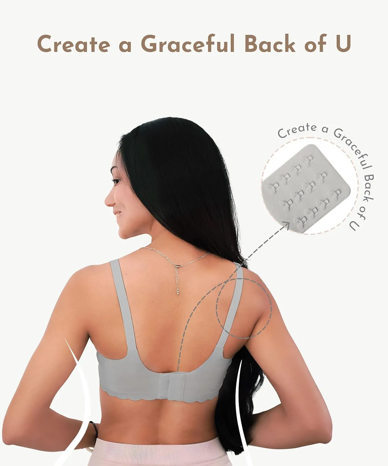 Nursing Bras for Breastfeeding, Seamless Ultra Comfort Maternity Bra, Natural Shape Pregnancy Bras for Women