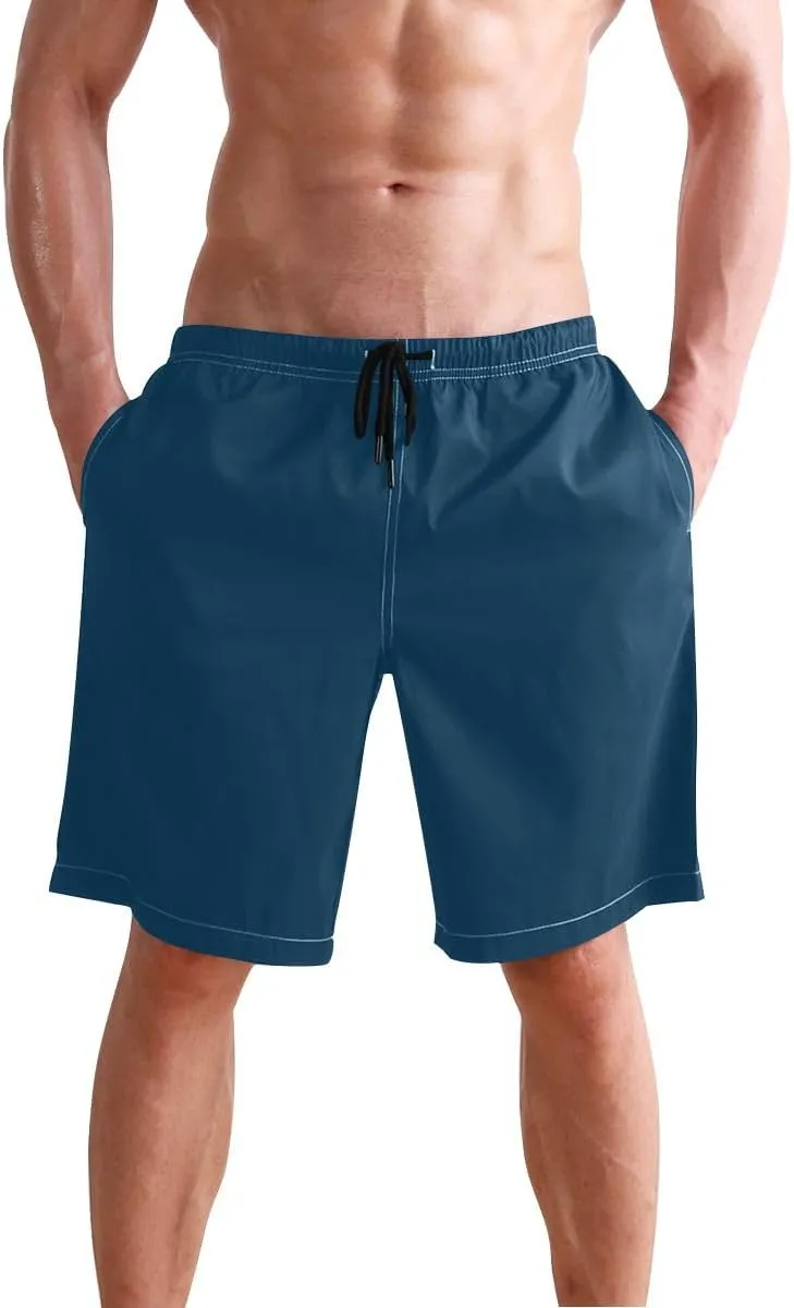 ODAWA Peach Trunks for Men Quick Dry Men Swimming Trunks with Mesh Liner