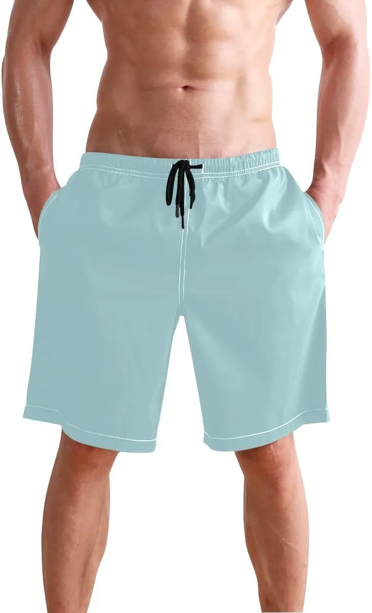 ODAWA Peach Trunks for Men Quick Dry Men Swimming Trunks with Mesh Liner