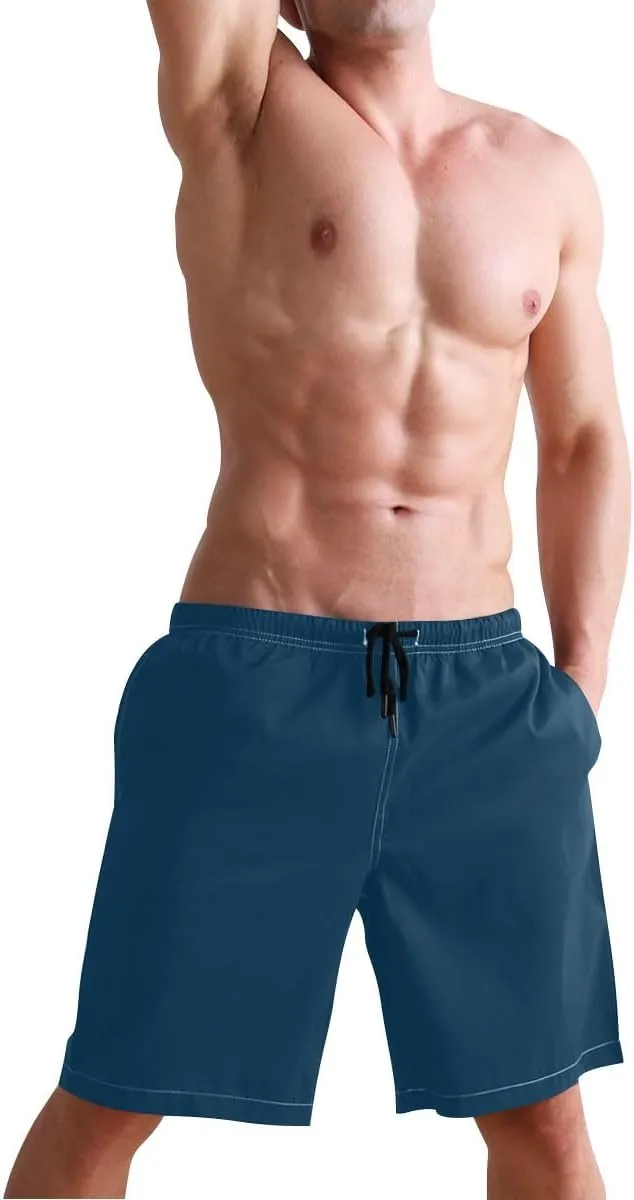 ODAWA Peach Trunks for Men Quick Dry Men Swimming Trunks with Mesh Liner